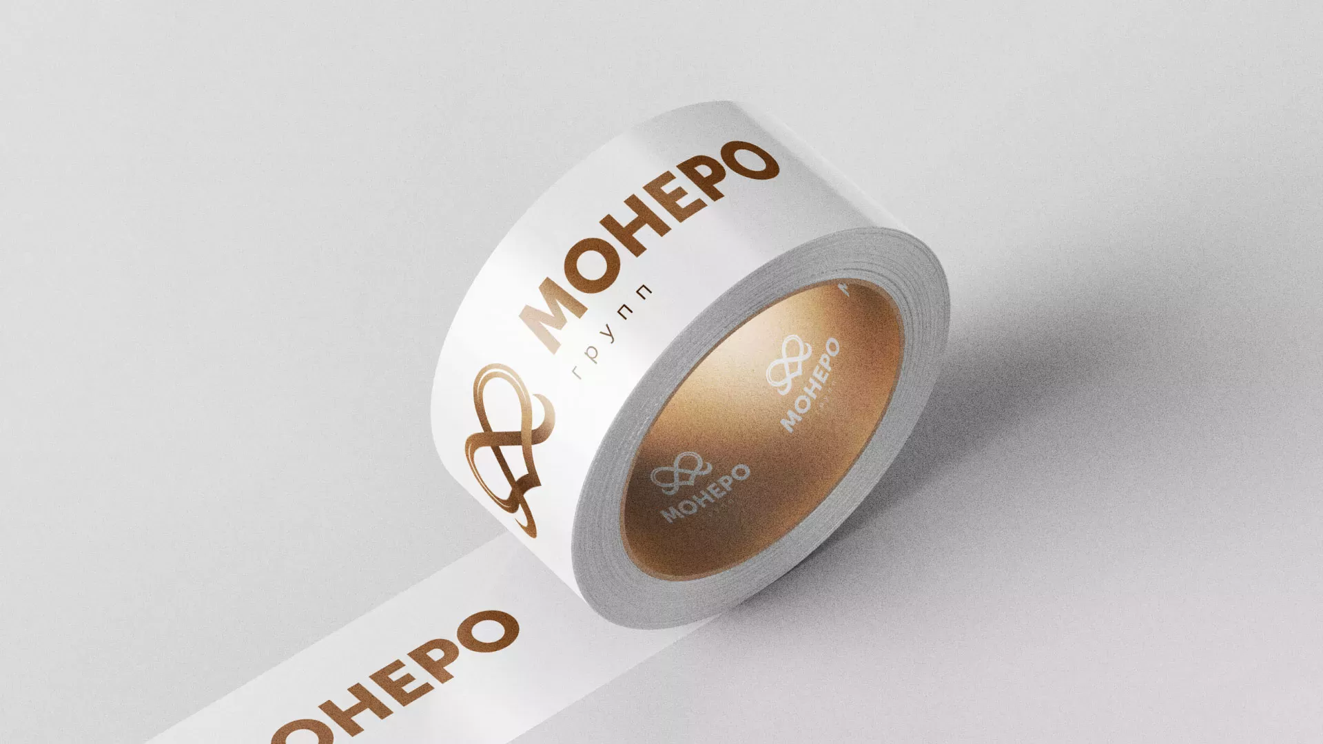 Создание логотипа компании «Монеро групп» в Трёхгорном