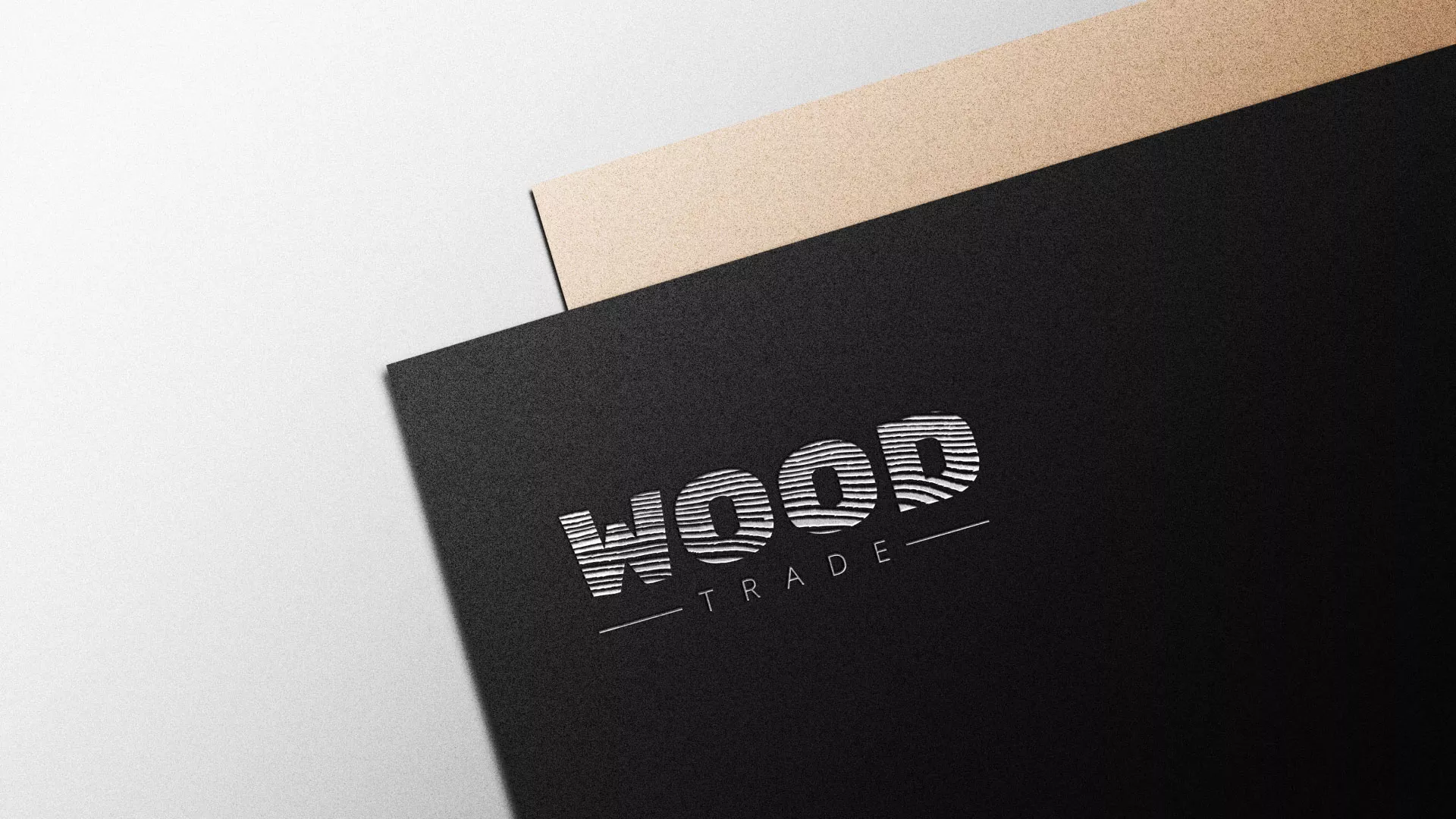 Разработка логотипа для компании «Wood Trade» в Трёхгорном