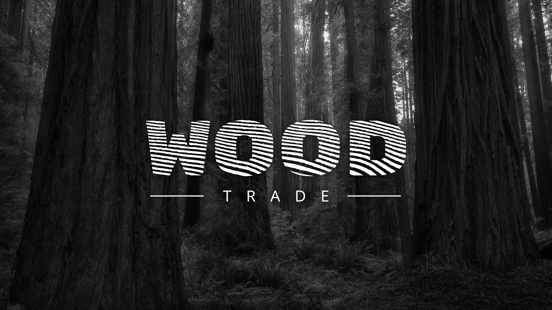 Разработка логотипа для компании «Wood Trade» в Трёхгорном